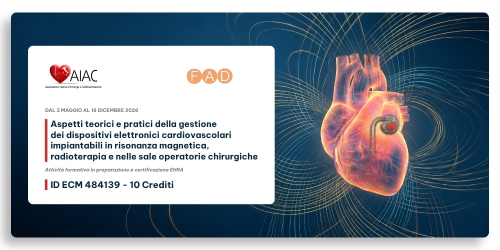 ASPETTI TEORICI E PRATICI DELLA GESTIONE DEI DISPOSITIVI ELETTRONICI CARDIOVASCOLARI IMPIANTABILI IN RISONANZA MAGNETICA, RADIOTERAPIA E NELLE SALE OPERATORIE CHIRURGICHE (5008-484139)