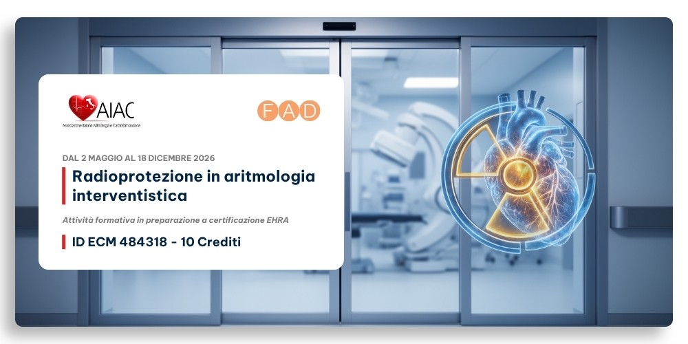 RADIOPROTEZIONE IN ARITMOLOGIA INTERVENTISTICA (5008-484318)